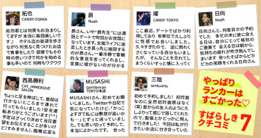やっぱりランカーはすごかった♡素晴らしき女風の口コミ7選【2025年6月最終週】