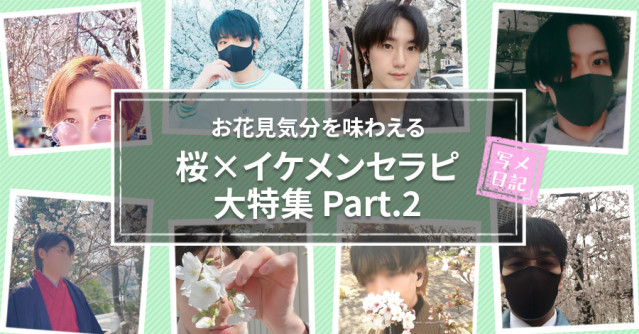 春満開♡ お花見気分を味わえる『桜×イケメンセラピ』大特集!Part.2