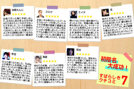 初指名大成功！素晴らしき口コミ7選