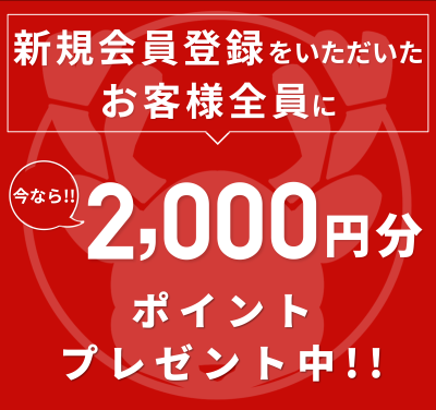 【 2000円分 】のポイントプレゼント中‼︎