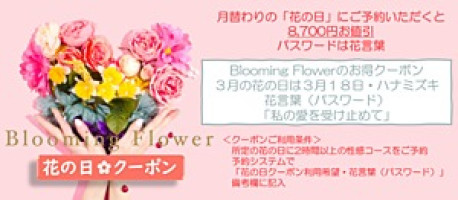 ＜＜2月20日は花の日クーポンデー＞＞