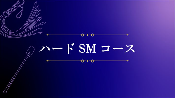 ハードSMコースのご紹介