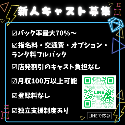 <<新人キャスト募集>>