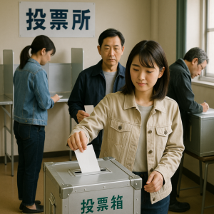 選挙行ってきました♪