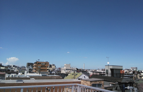 今日の空