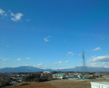 少し遅めの正月休み