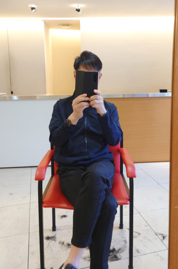 いつもの美容室で