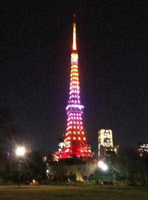 東京タワーなう