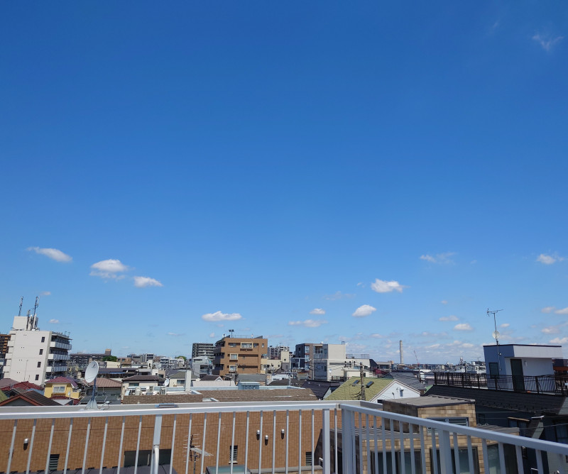 本日は晴天なり