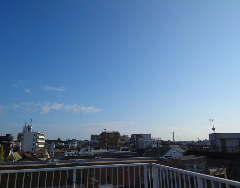 今朝の空