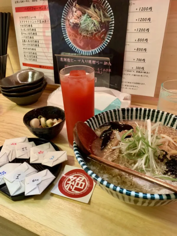 すすきの絶倫らーめん「二回戦ラーメン」＋絶倫フルコース