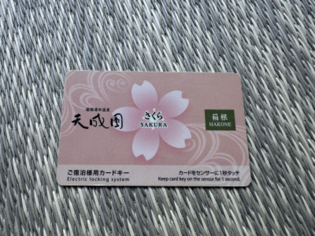 温泉にて（さくら）