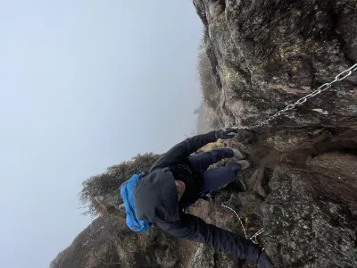 セラピストは山登り。