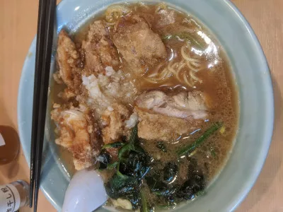 唐揚げラーメン