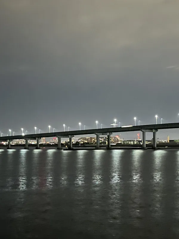 夜景きれいだなー冬の匂い