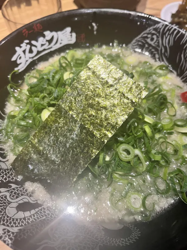 寒いとラーメンに