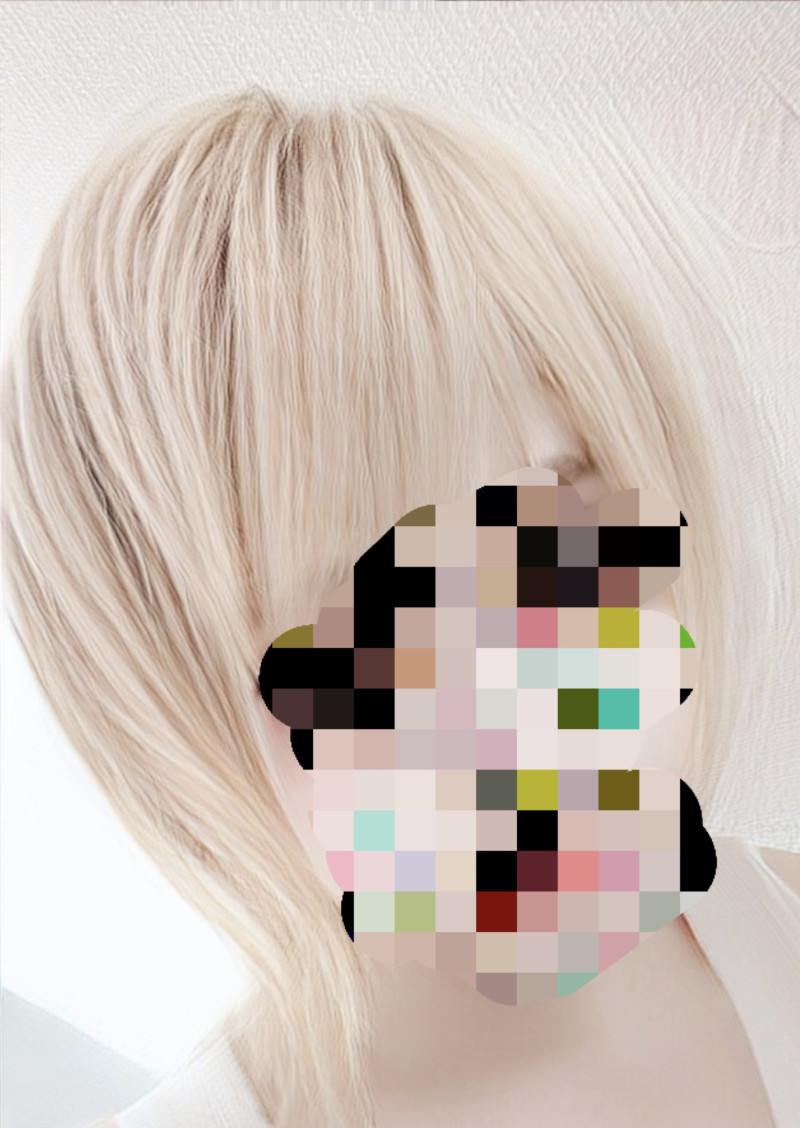 やっぱり髪色明るいほうが落ち着くな‐