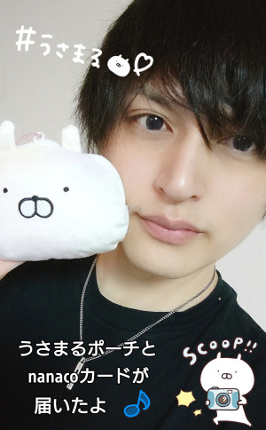 ショート写メ日記⑥：うさまるnanacoカード