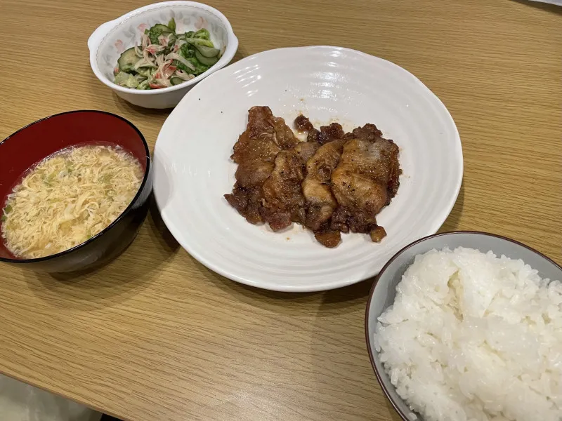 悠の夕ご飯