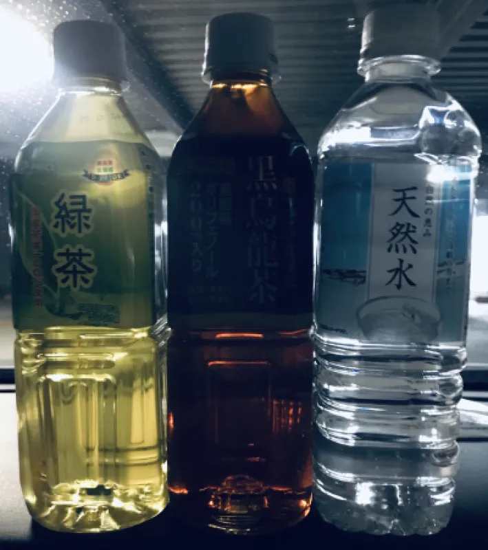 天然水で綺麗に