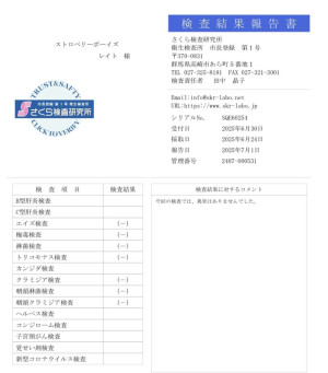 検査結果