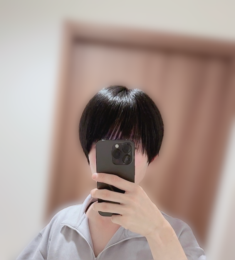 黒染めしました！