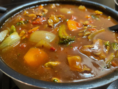 カレーの行方は
