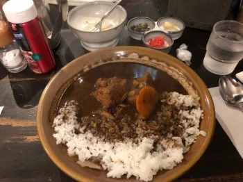 カレーが美味しい喫茶店