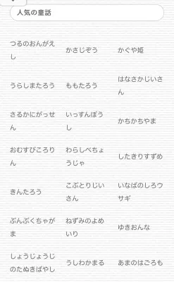 童話は好きですか？  タンガシンです