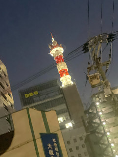 大阪梅田の夜景