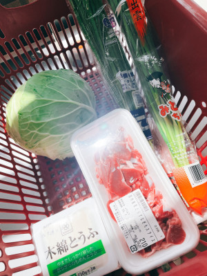 今日のお買い物