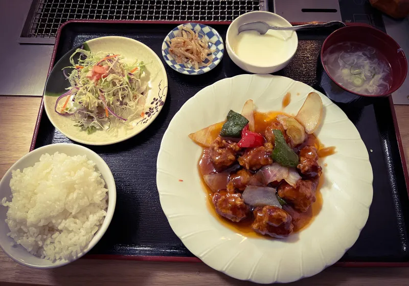 酢豚定食から教わったこと！