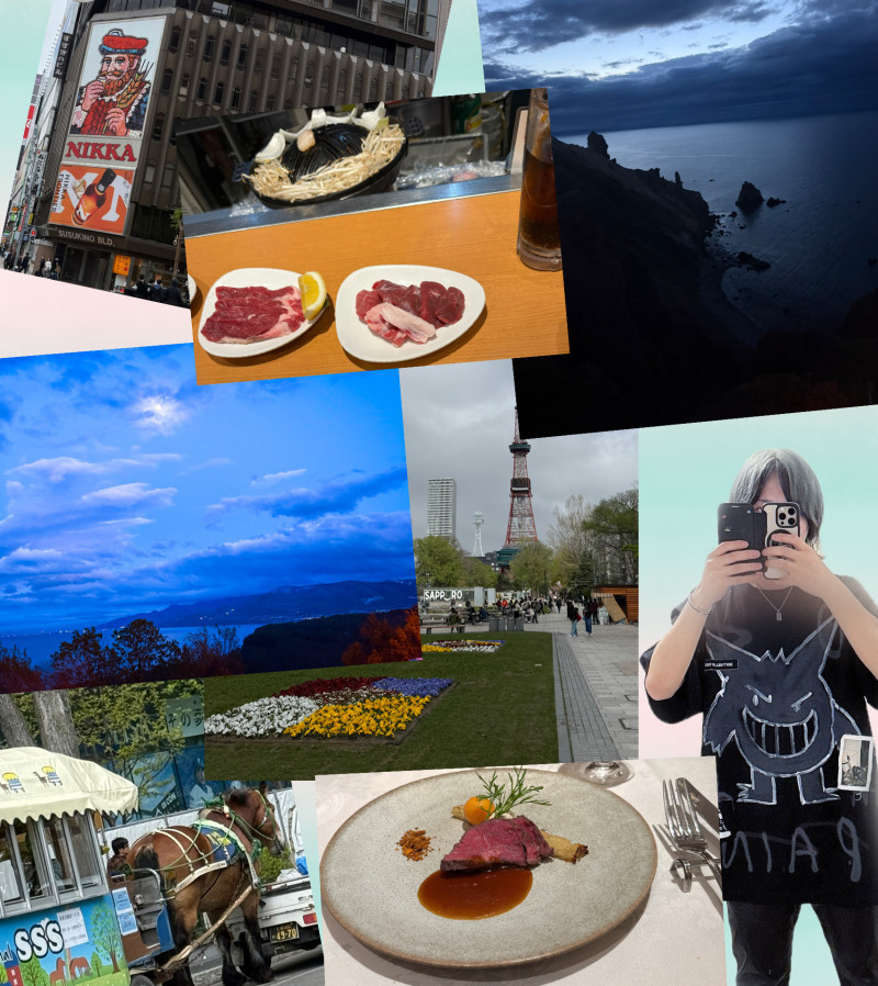 北海道出張あざした！！
