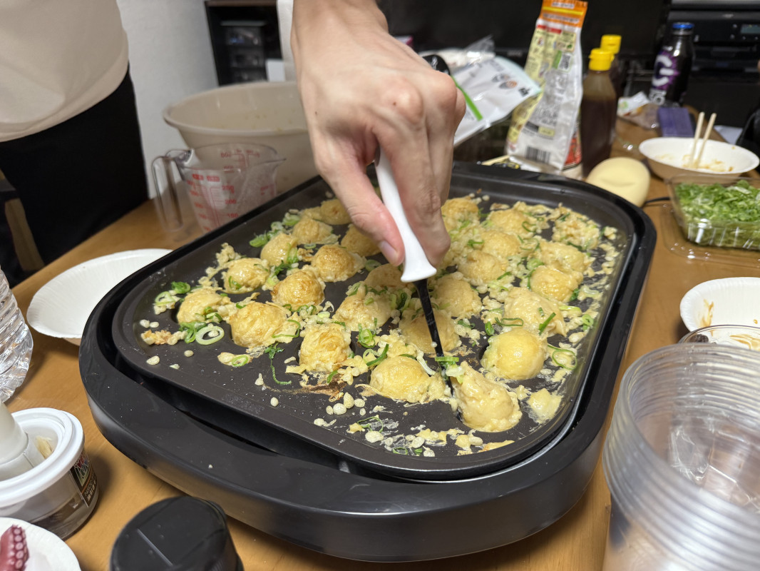 たこ焼きパーティ−