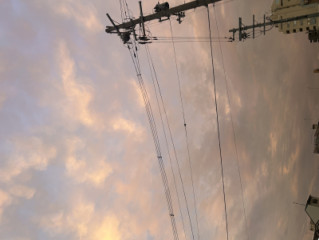 雨が上がりました