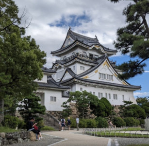 岸和田城