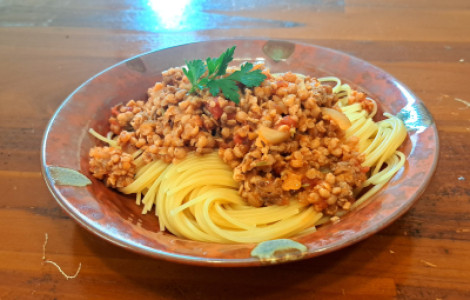 ミートパスタ？