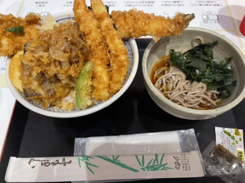 天丼と告知