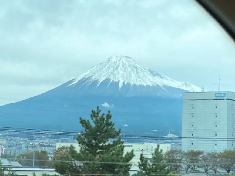 新幹線の中〜☆