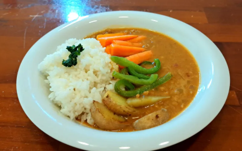 大豆ミートカレー ??