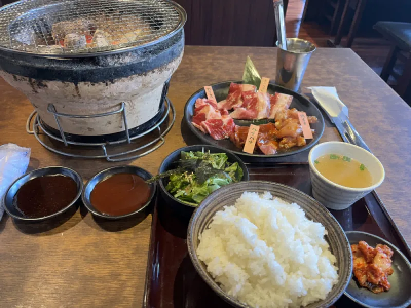 贅沢なお昼ご飯（焼肉）