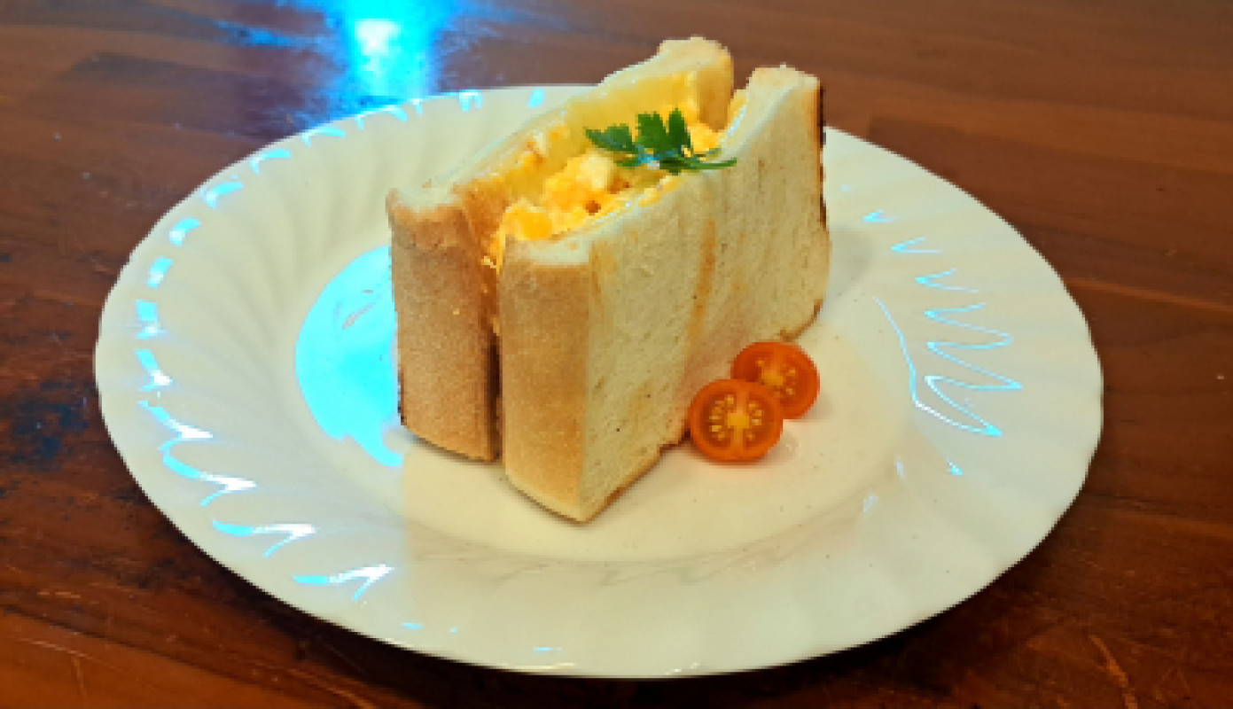 スピードたまごチーズサンド
