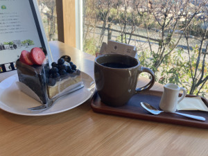 ケーキにはコーヒー