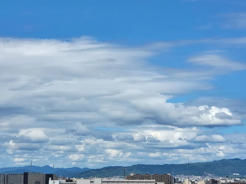 昼から雨？