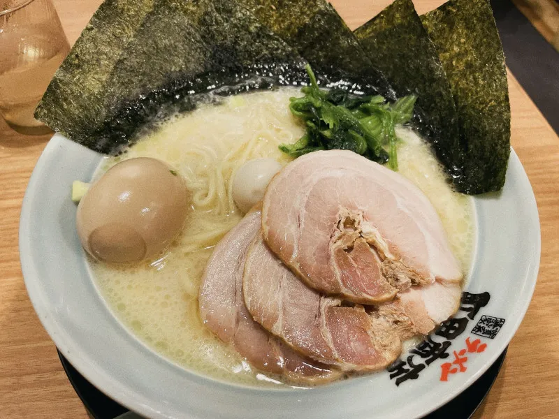 筋トレ後のラーメン