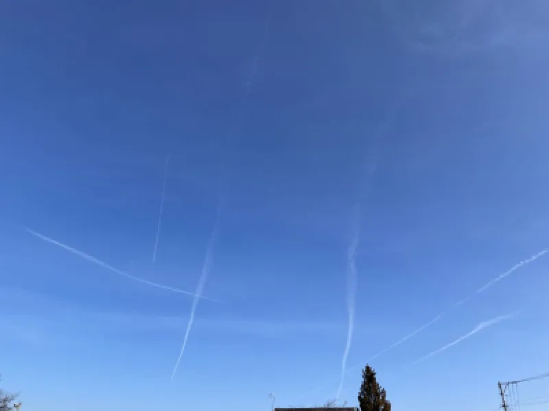 珍しい空??