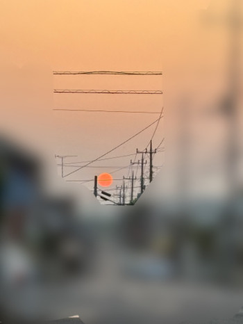夕日が綺麗だった件について