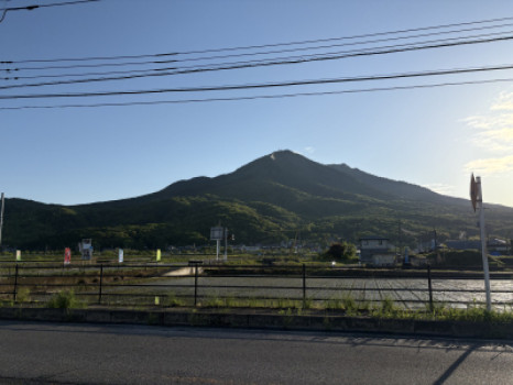 おはよう筑波山！