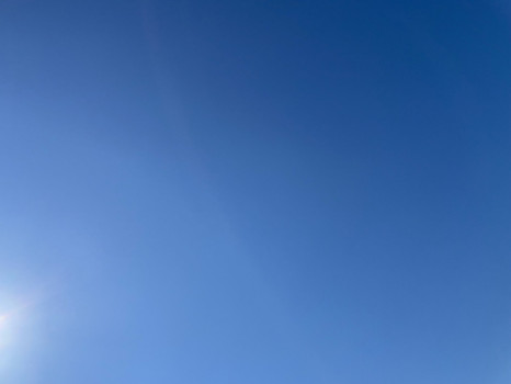 今日はいい天気だった〜
