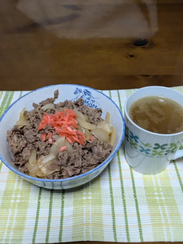 吉○家の牛丼　完全再現